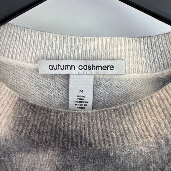 Gorgeous Autumn Cashmere Rainbow Tie-Dye Sweater - Medium - Picture 3 of 4